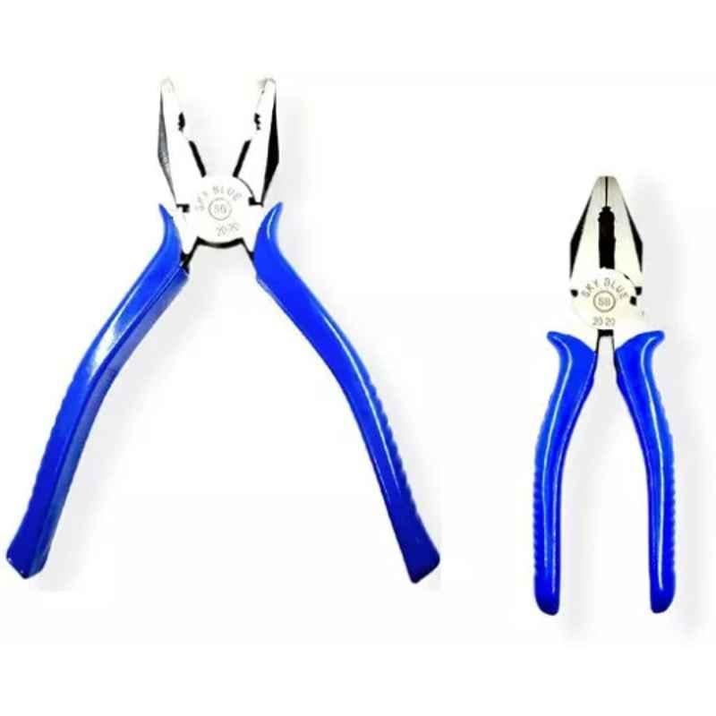 Sky Blue 2 Pcs 7.8 inch Groove Plier Combo, SBE_PLIER COMBO_265