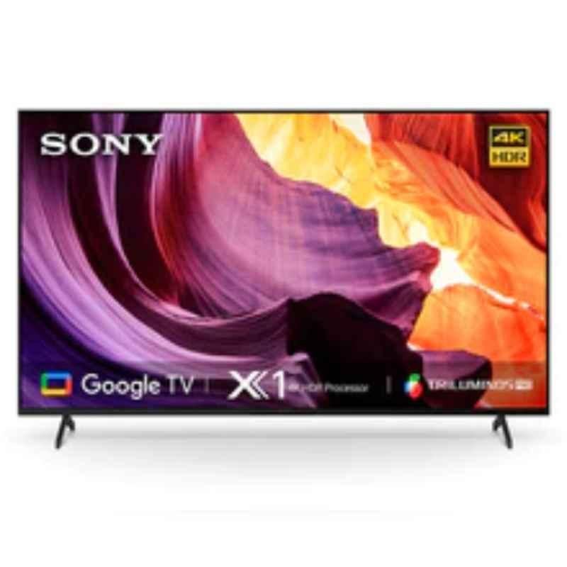Sony Bravia 65 inch 4K Ultra HD Black Smart LED Google TV with Dolby Vision Atmos & Alexa Compatibility, KD-65X80K