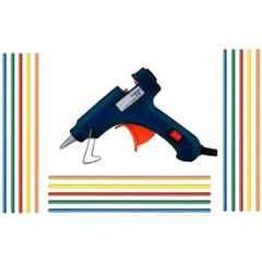 Bandook 20W Black Glue Gun with 15 Pcs Fluorescent Glue Sticks