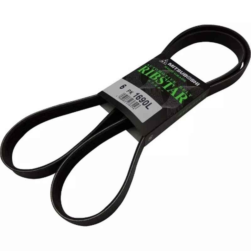 Mitsuboshi Rib Star 1690mm 6 Threaded PK-Type Belt, 6PK1690L