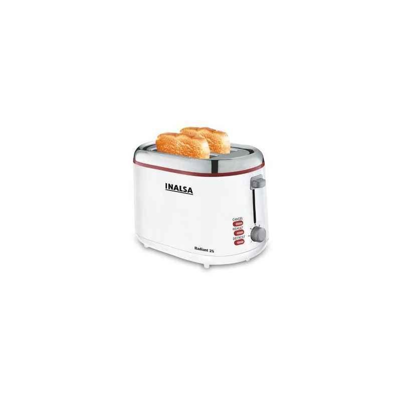 Inalsa Radiant 2S 850W 4 Slices Pop Up Toaster