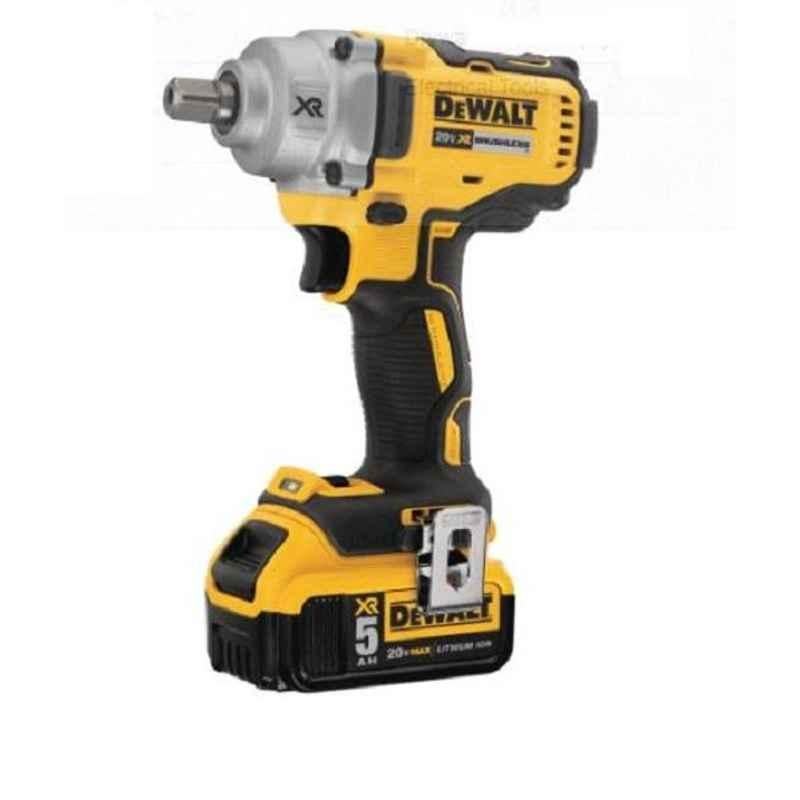 Dewalt 18V 1/2 inch Smart Cordless Impact Wrench with Brushless Motor, DCF894P2-QW