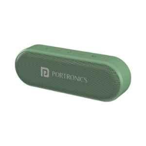 Portronics Phonic 15W Green Portable Wireless Bluetooth Speaker with TWS & Built-in Mic, POR 1533