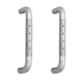 Smart Shophar 6 inch Stainless Steel Silver Icon Cabinet Handle, SHA40CH-ICON-SL06-P2 (Pack of 2)