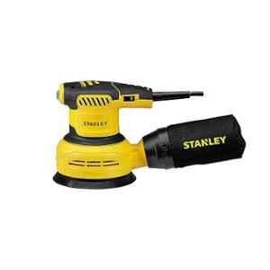Stanley 300W 125mm Black & Yellow Random Orbital Sander, SS30