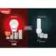 Eveready 14W 1400lm B22D Cool Day White Round LED Bulb (Pack of 8)