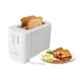 Baltra Crispy+ 750W Plastic White 2 Slice Auto Pop Up Toaster, BTT212