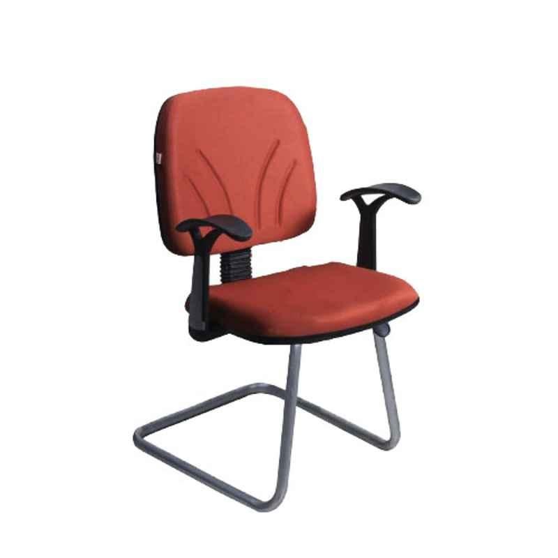 Rose Red Mid Back Office Chair, 142