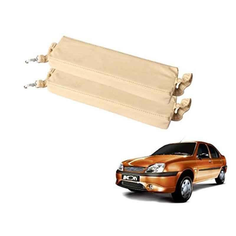 Kozdiko 2 Pcs Beige Seat Gap Filler Set for Ford Ikon
