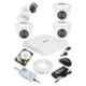 Hikvision 720P 1 Bullet & 3 Dome Camera, 1TB Hardisk & 4 Channel DVR Kit with all Accessories