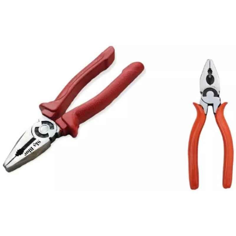 Sky Blue 2 Pcs 7.8 inch Groove Plier Combo, SBE_PLIER_COMBO_MOD_00382