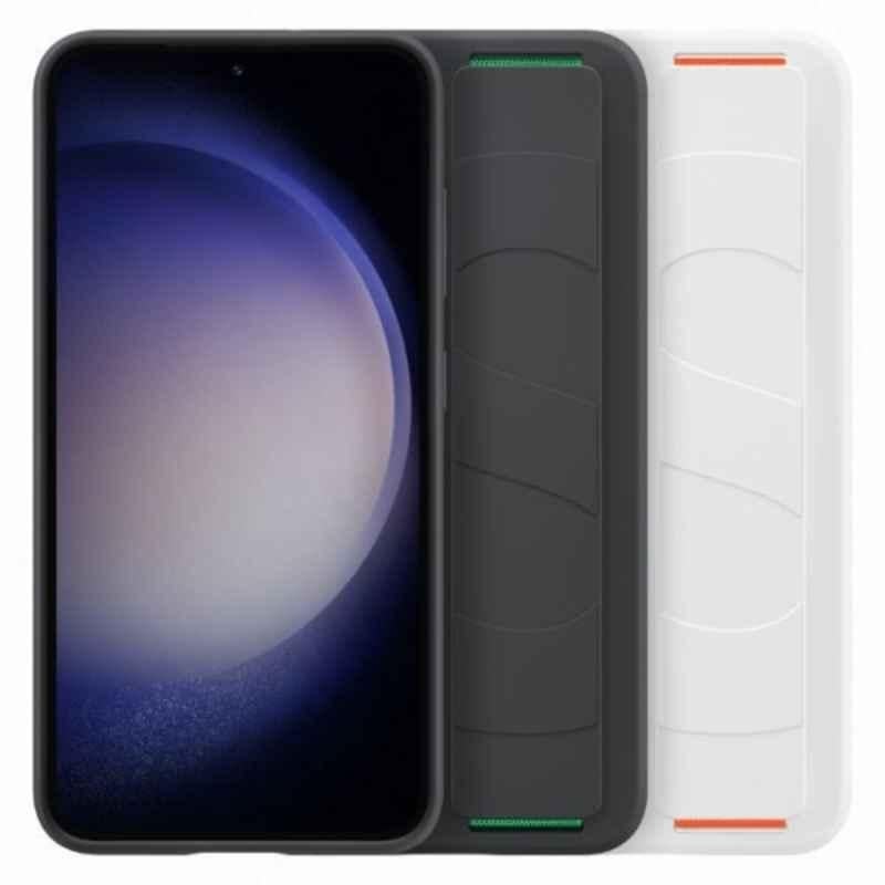 Samsung S23 Silicon Grip Black Cover Case, EF-GS911