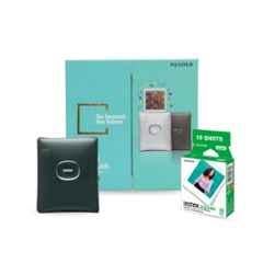 Fujifilm Instax Square Link 5ppm Midnight Green Smartphone Instant Photo Printer with 10 Pcs Shots