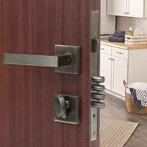 Voltizi Stainless Steel 4 Bullet Pin Mortise Door Lock Set with 3 Keys, LB1007