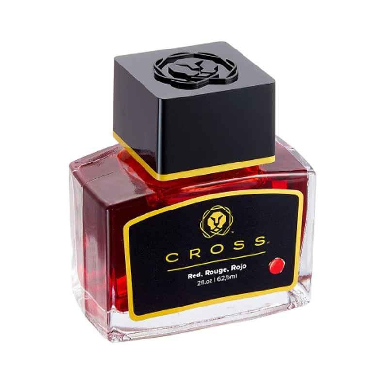 Cross 62.5ml Red Fountain Pen Ink Bottle, 8945S-4