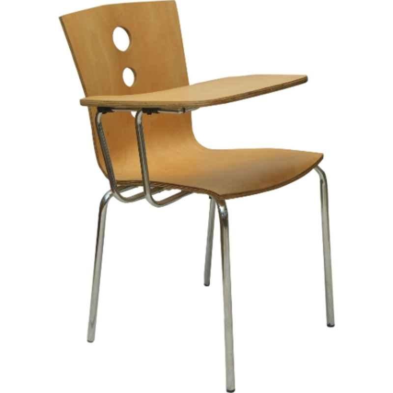 Veeshna Polypack Engineering Wood Medium Back Foldable Training Chair, CRH-1050