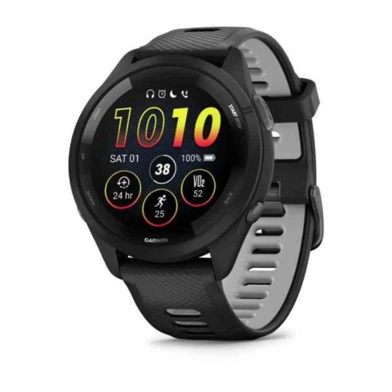 Garmin Forerunner 265S 1.1 inch Black & Gray Smart Watch, 010-02810-10