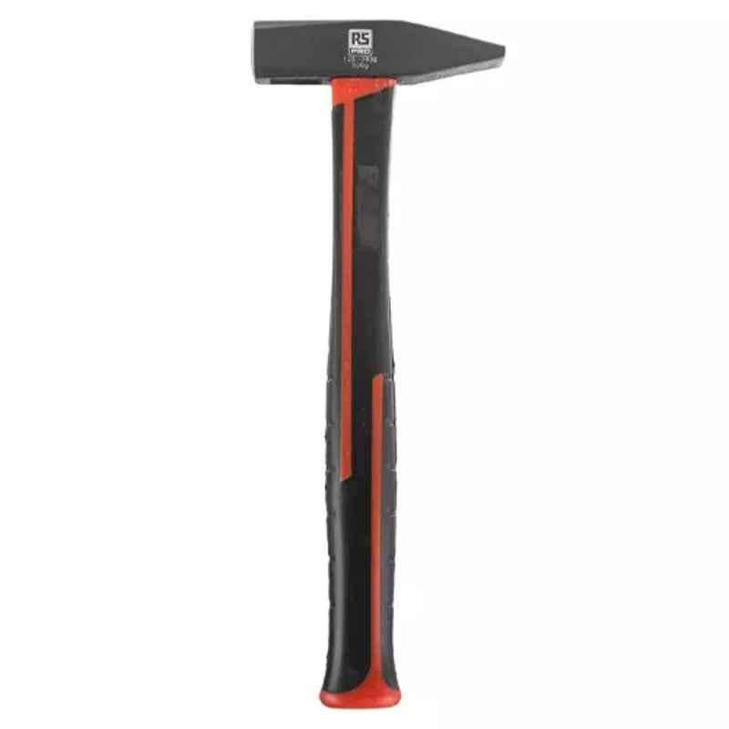 RS Pro 500g Carbon Steel Engineers Hammer with Fibreglass Handle, 1250938