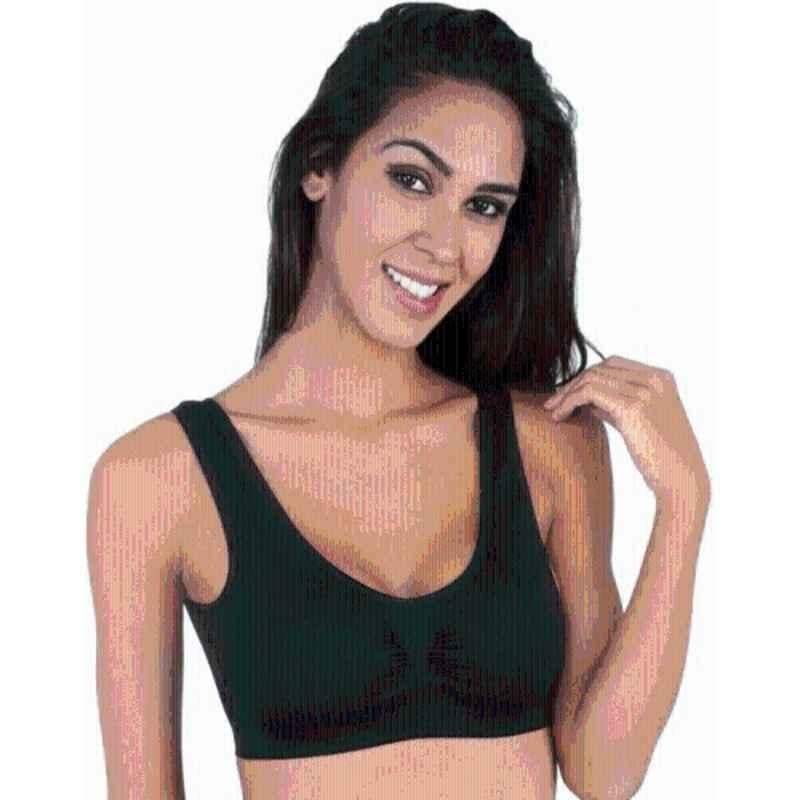 Matrica Black Women Non Padded Sports Bra