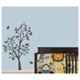 Kayra Decor 64x72 inch PVC Latest Large Mesmerising Tree Wall Design Stencil, KDS80053