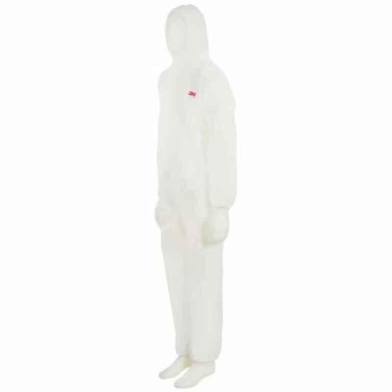 3M White Protective Coverall, Size: S, 4515