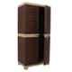Supreme Fusion SR 02 Globus Brown & Dark Beige Medium Size Cupboard
