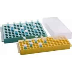 Abdos Polypropylene 96 Places Reversible Rack With Cover, P20206 B