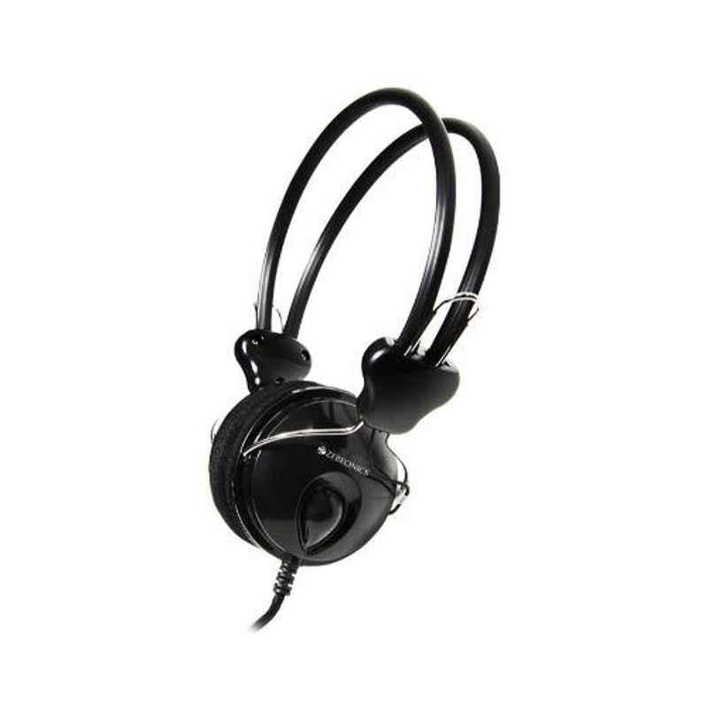 Buy Zebronics Black Headphone without Mic ZEB PLEASANT Online At