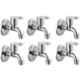 Prestige MAX Brass Chrome Finish Bib Cock (Pack of 6)