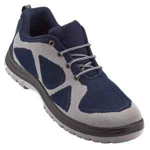 Neosafe Falcore A2012 Steel Toe Puncture Proof Midplate Sports Knitted ISI Work Safety Shoes, Size: 9