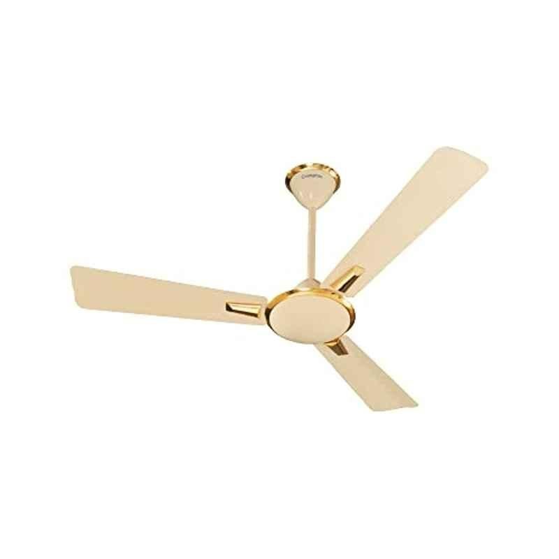 Crompton Aura 44W 390rpm Ivory 3 Blade Ceiling Fan, CFHSAUR36IVY1S, Sweep: 900 mm