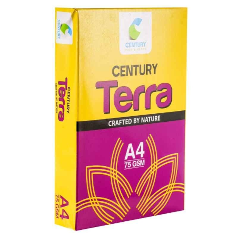 Century Terra A4 75 GSM 500 Sheets White Copier Paper (Pack of 10)