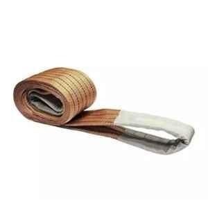 Harrison 6 Ton 6m Polyester Brown Lifting Belt Webbing Sling, HLB6T6M