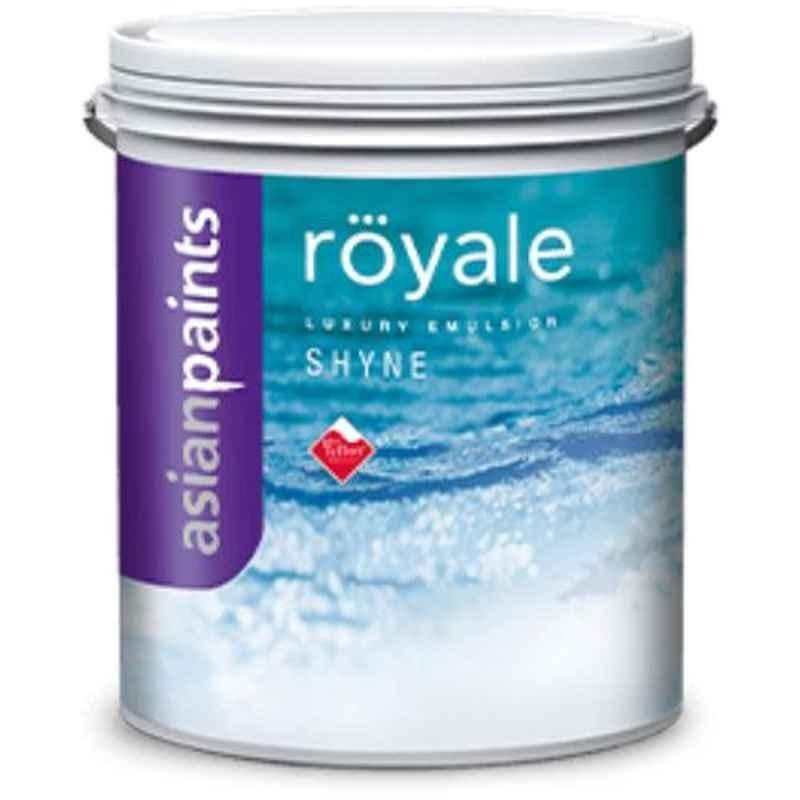 New R K Enterprises  Royale Shyne is a waterbased high sheen variant of  Royale which provides a much smoother finish that gives a silken sheen to  the interiors of your home