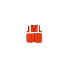 Prima PSJ-02 2 inch Orange Reflector Cloth Safety Jacket (Pack of 20)