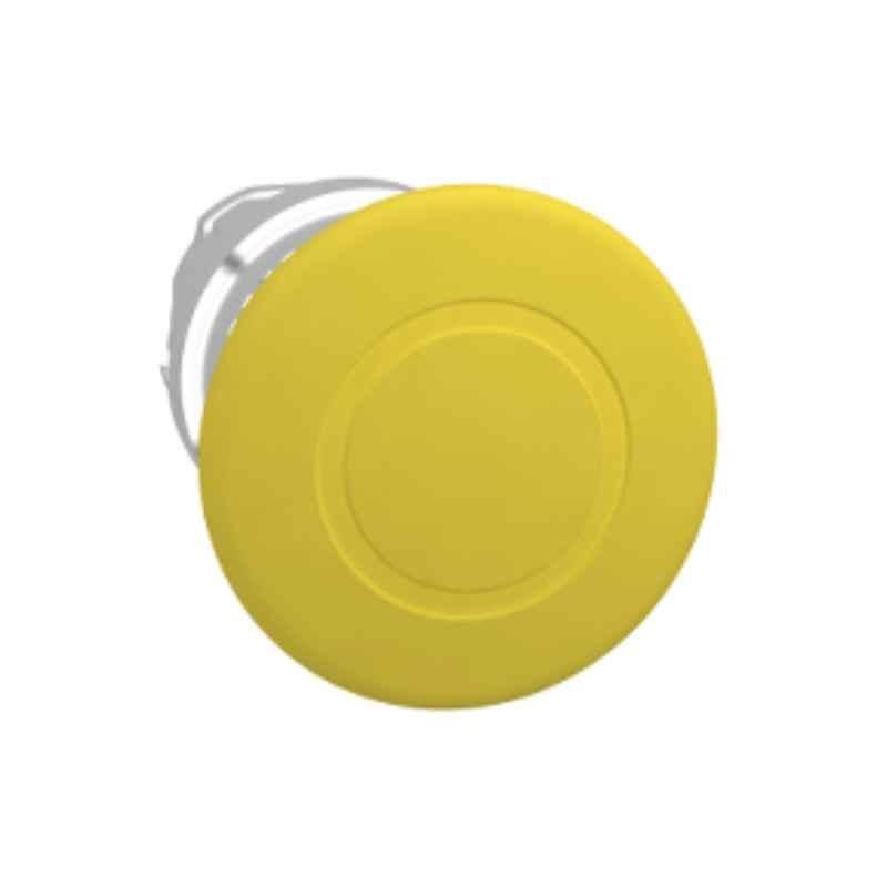 Schneider Yellow Head Latching Pushpull Mushroom Push Button, ZB4BT5
