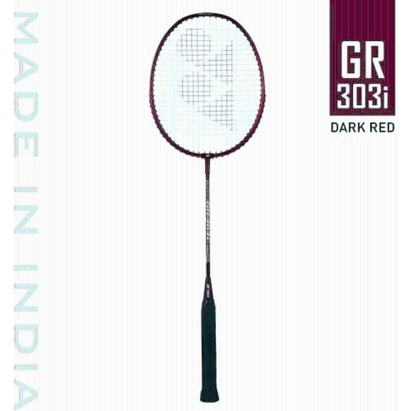 Yonex GR 303i Red Strung Badminton Racquet