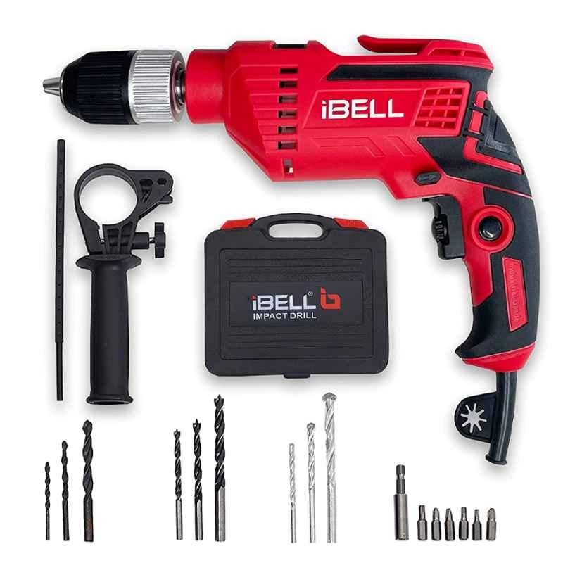 iBELL 13mm 650W Red Impact Drill, IBL ID13-80
