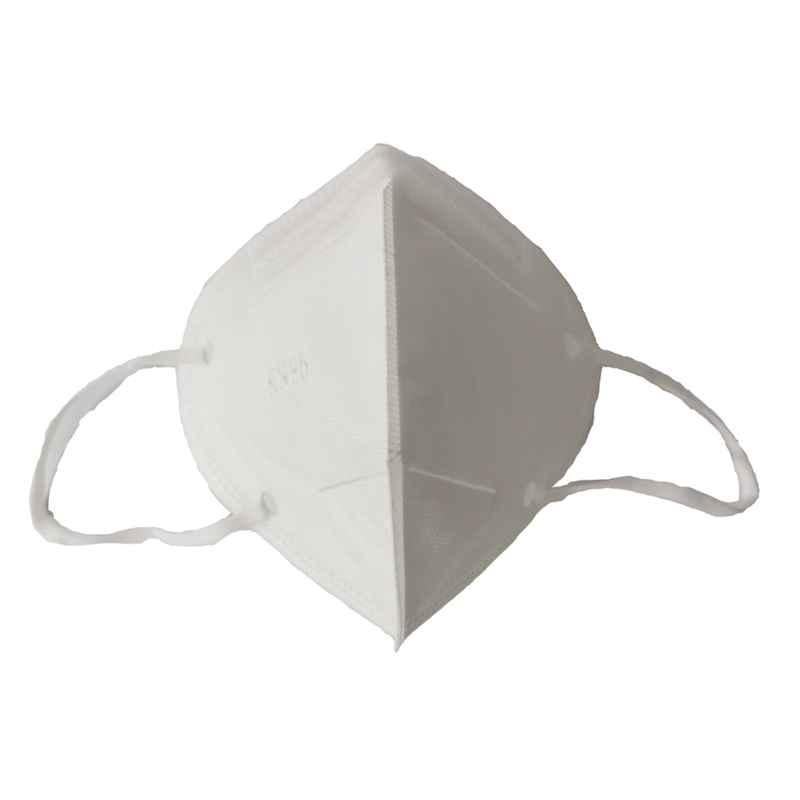 Workman KN95 Non Woven Synthetic Fiber White Foldable Respirator Dust Mask