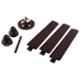 Crompton Hill Briz 3 Blades Brown Ceiling Fan, Sweep : 1200 mm