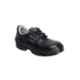 Liberty Gliders Roughter-S Synthetic Leather Steel Toe Black Work Safety Shoes, Size: 6