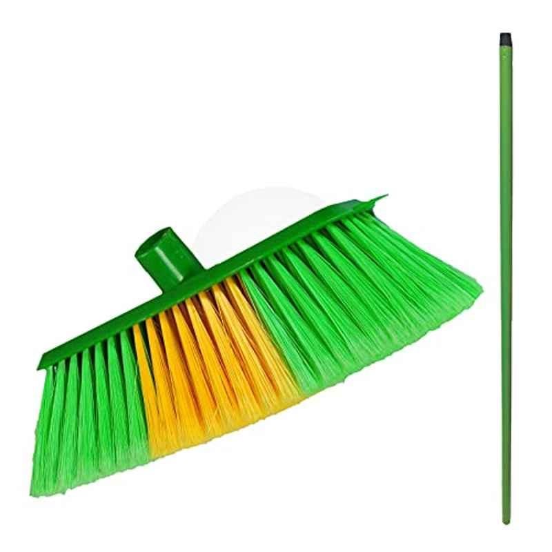 Abbasali Soft Brush with Stick for Floor Cleaning