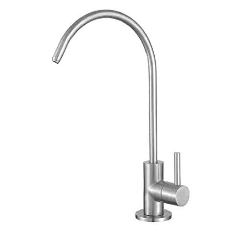 Buy Aquieen Stainless Steel 304 Silver Kitchen RO Water Tap with Cold Water Provision Connecting Hose Online At Price 1469