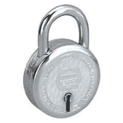 Harrison T-26/BCP 40mm Steel Round Padlock with 3 Keys, 0272