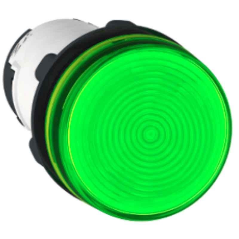 Schneider Harmony 110-120 VAC Plastic Orange Integral LED Monolithic Pilot Light, XB7EV08GP