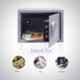 Yale YSPC/250 16.7L Grey Cosmos Series Pin Access Digital Home Safe Locker, Size: M