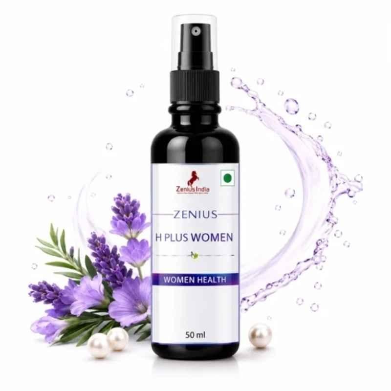 Zenius India 50ml H Plus Oil with Gambhari Ki Chhal, Soybean, Olive Oil & Jojoba Oil for Enhances Body Shape & Supports Natural Curves