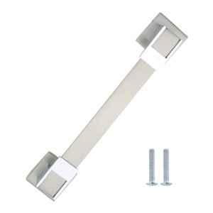 Atom Amaze 12 inch Silver Satin Finish Zinc Pull Handle