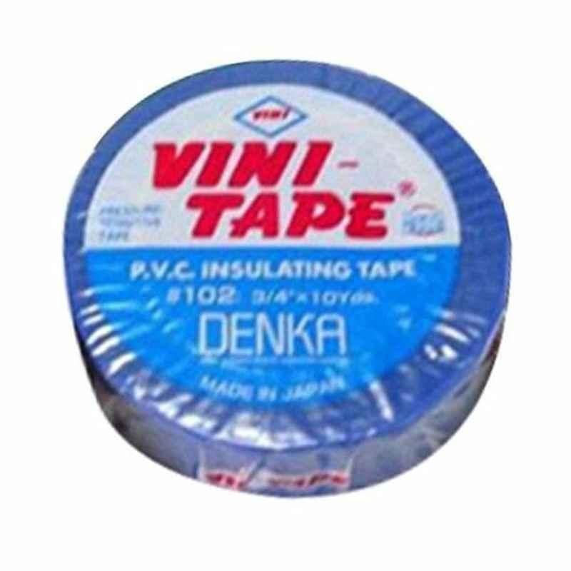 Vini Electrical Insulation Tape, 119920, 10 m, Blue, PK10