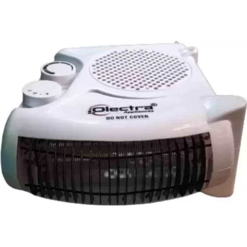 Olectra OEH-001 2000W ABS White Silent Fan Room Heater with Adjustable Temperature Control